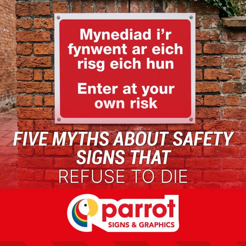 Five Myths About Safety Signs That Refuse to Die