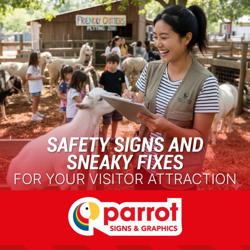 Safety Signs And Sneaky Fixes For Your Visitor Attraction