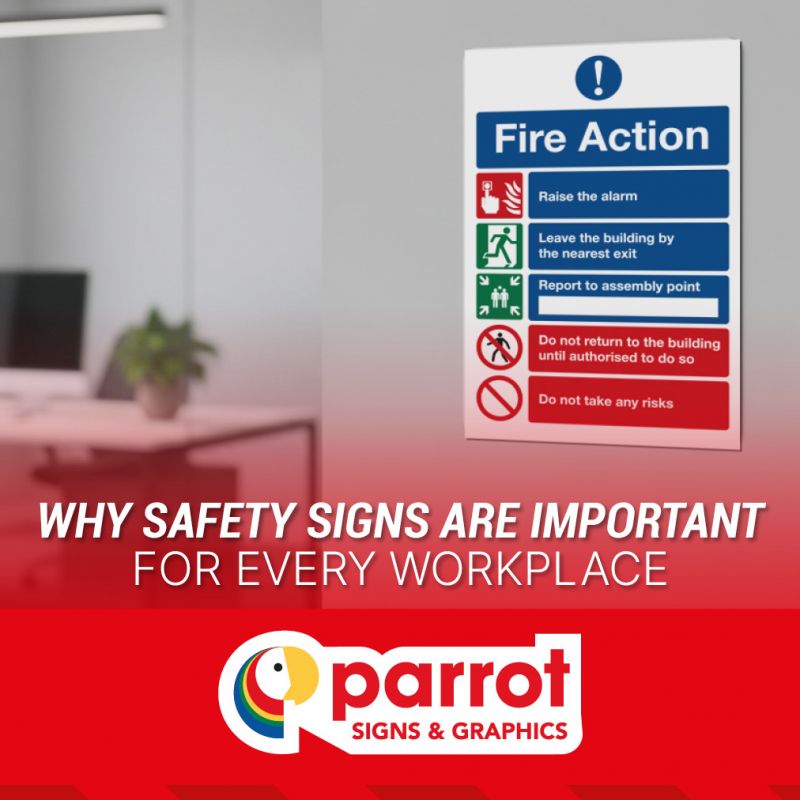 Why Safety Signs Are Important for Every Workplace