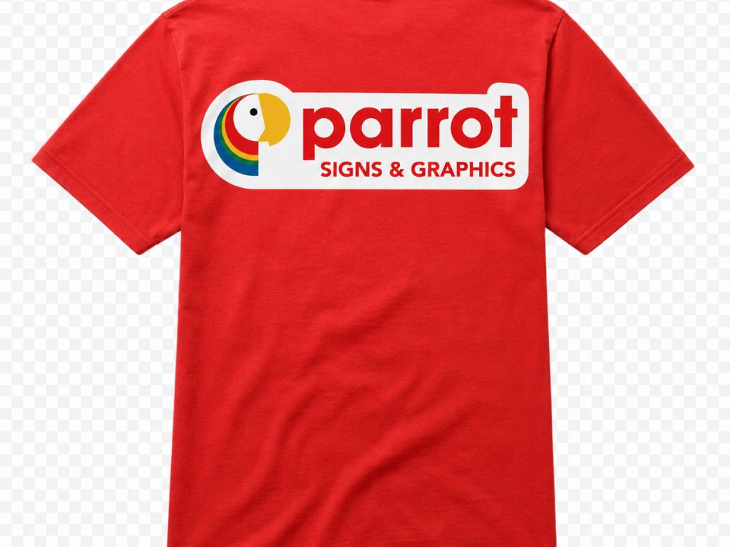Parrot Signs Tee Shirt