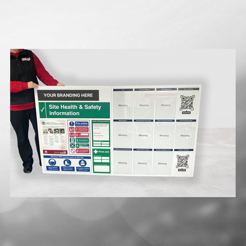 A Practical Construction Site Safety Board For Busy Construction Sites