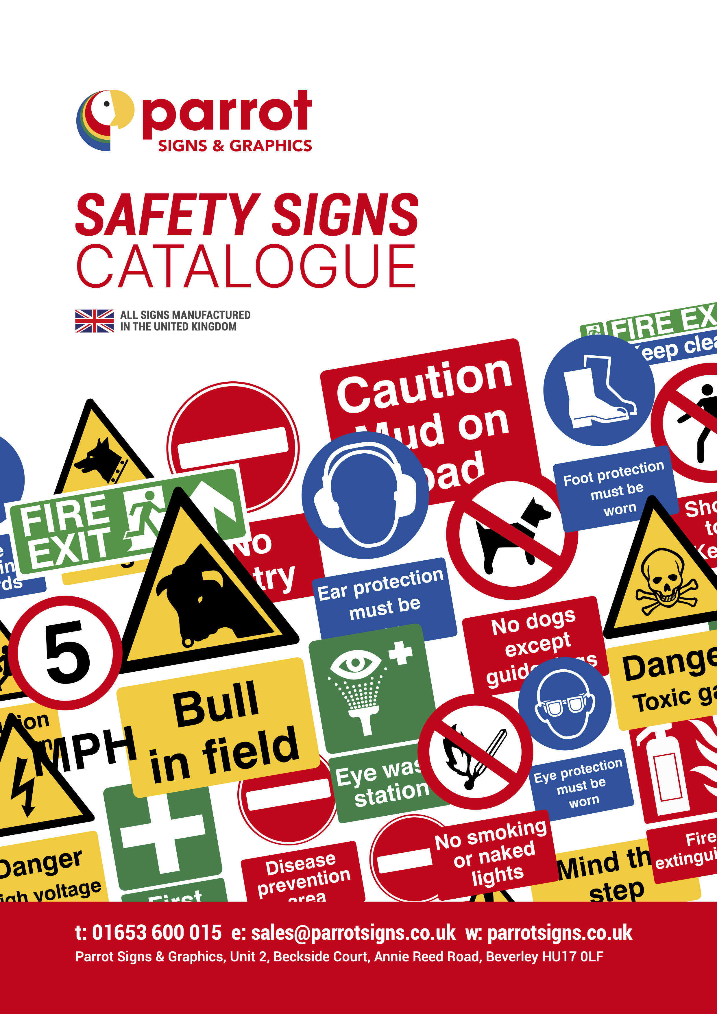 Safety Signs Catalogue