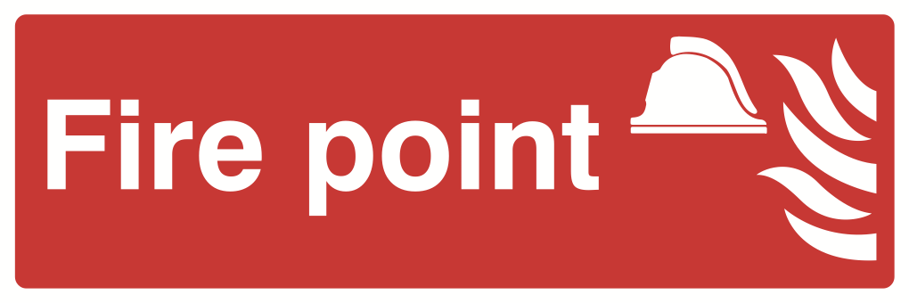 Fire Point Sign-106A