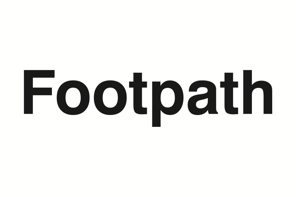 Footpath Sign-123B