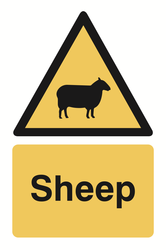 Sheep Sign-1309B