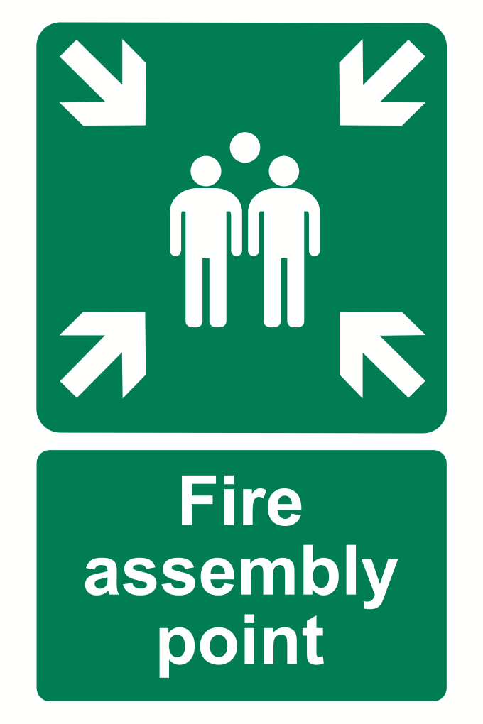 Fire Assembly Point Sign-130B