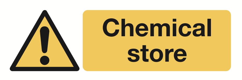 Chemical Store Sign-1325A