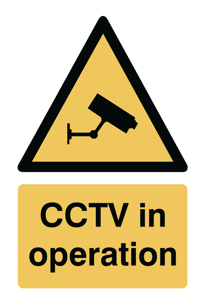 CCTV In Operation Sign-1334B
