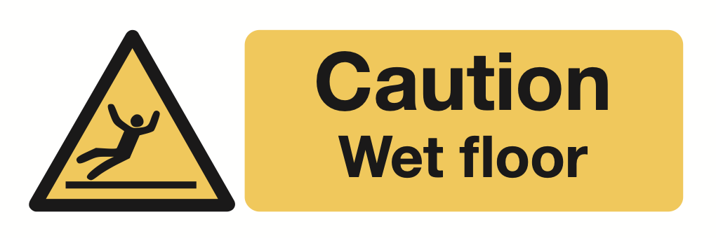 Caution Wet Floor Sign-171A