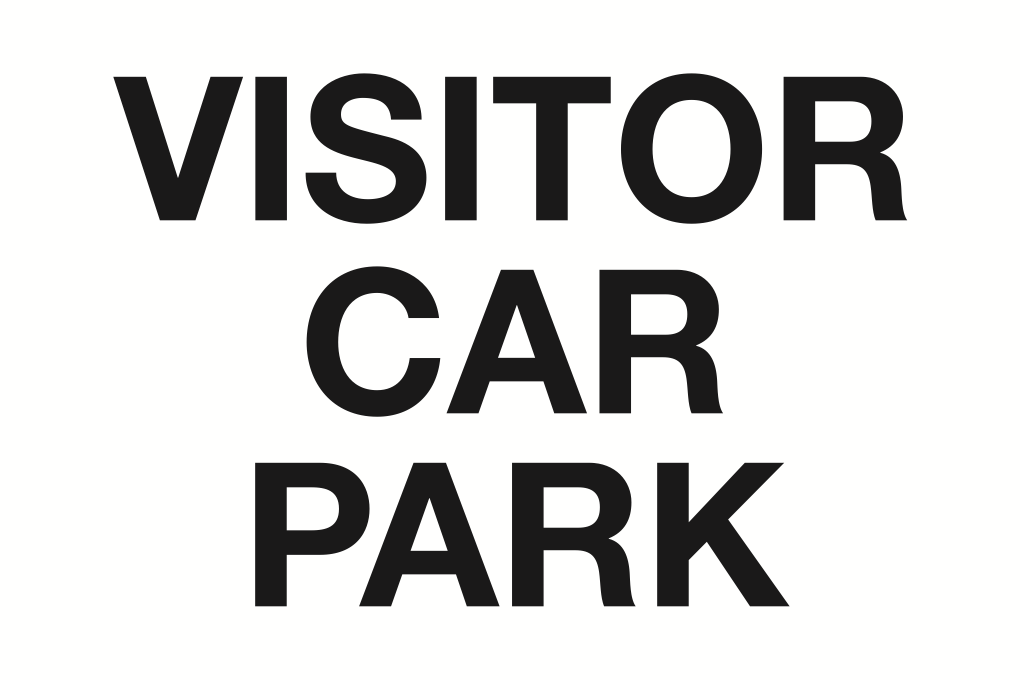 Visitor Car Park Sign-186B
