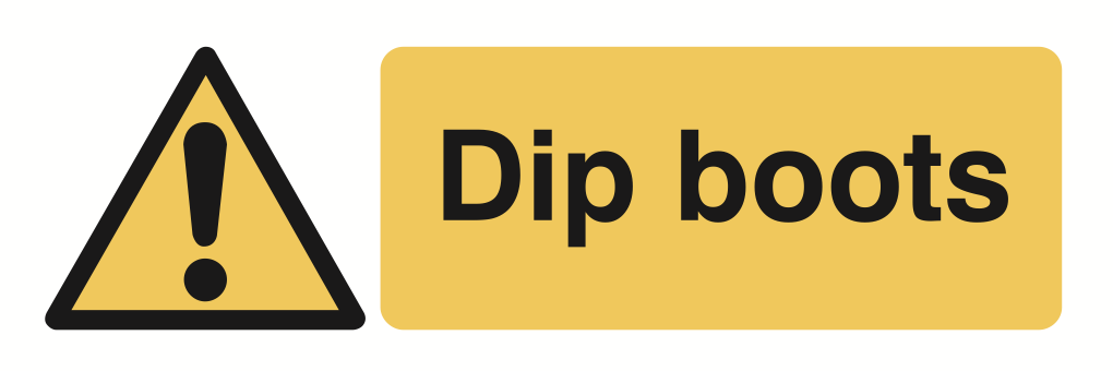 Dip Boots Sign-204A