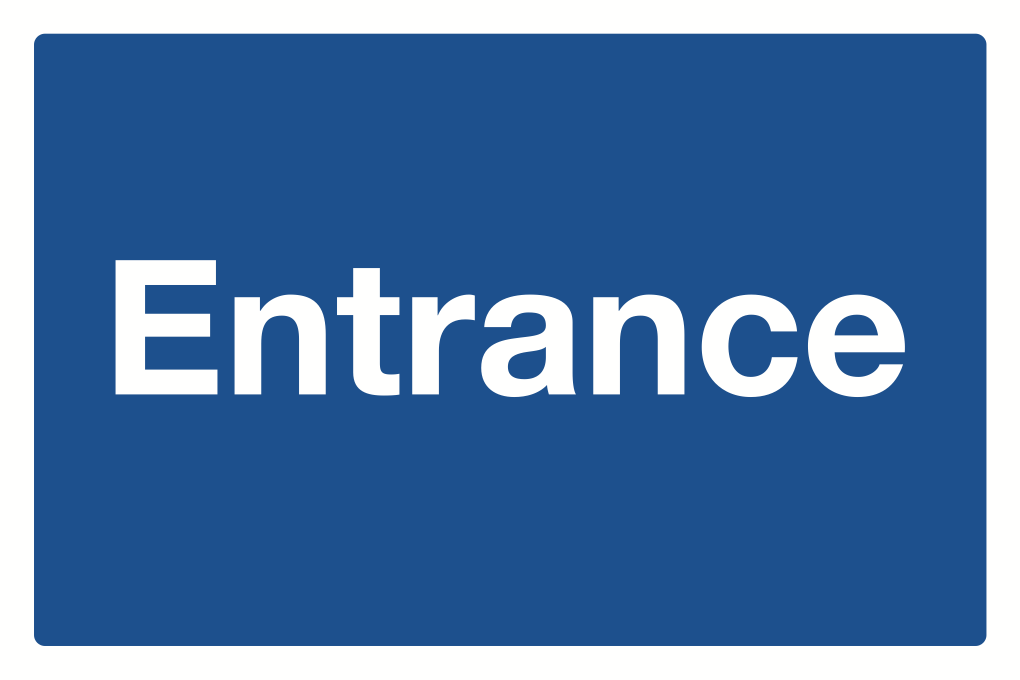 Entrance Sign-227B