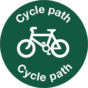 Cycle Path Waymarker Sign-277P