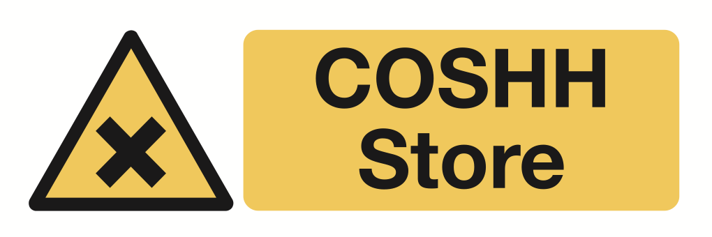 COSHH Store Sign-280A