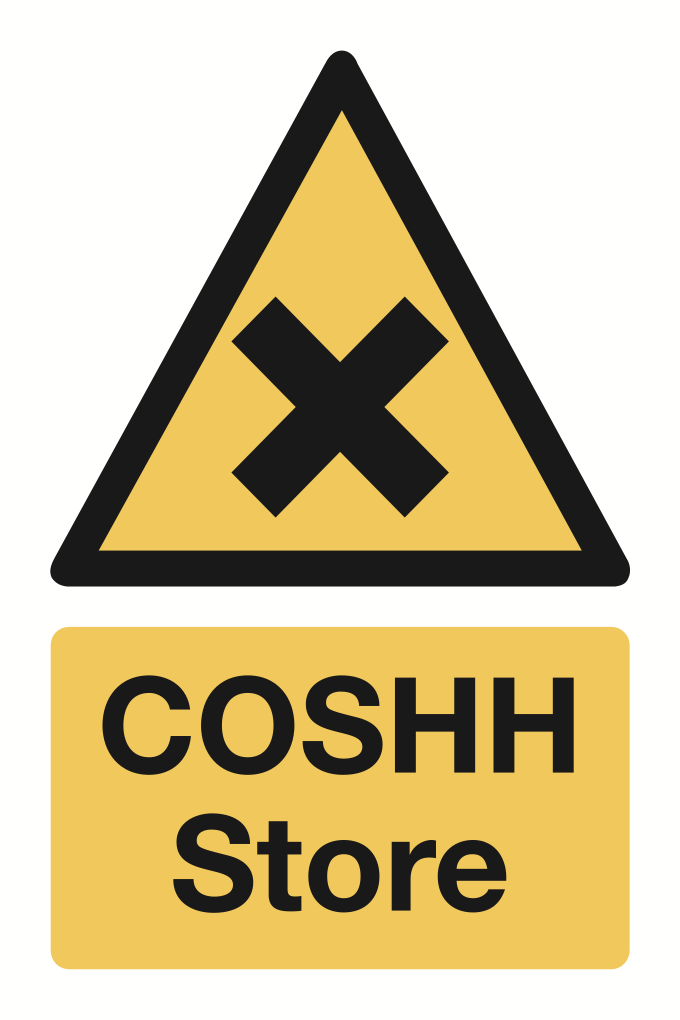 COSHH Store Sign-280B