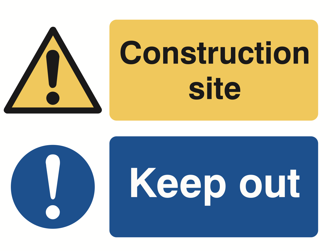 Construction Site Keep Out Sign-293B