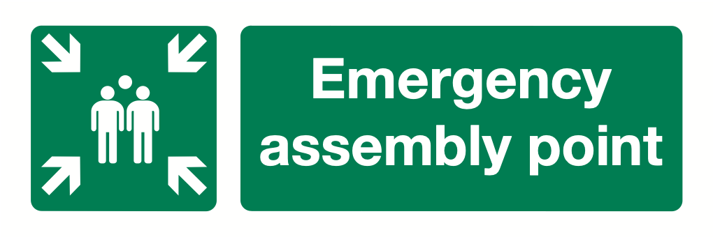 Emergency Assembly Point Sign-539A