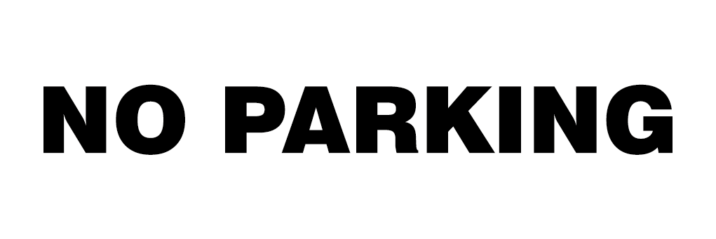 No Parking Sign-602A