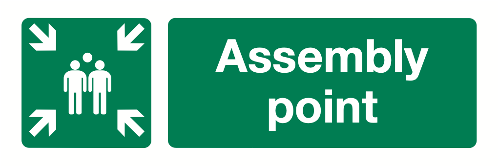 Assembly Point Sign-604A