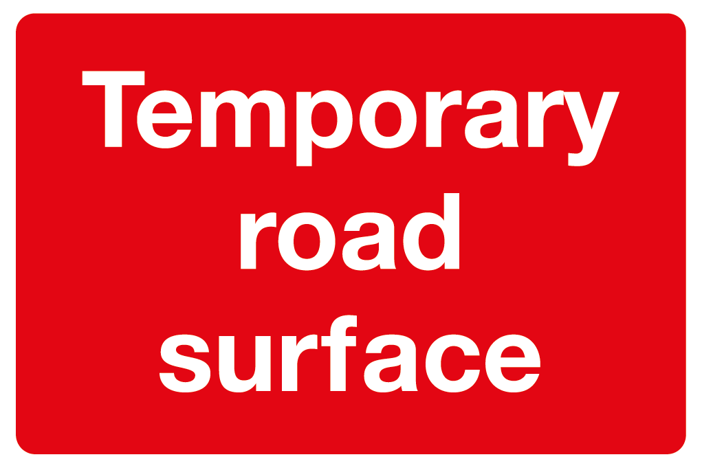 Temporary Road Surface Sign-623B