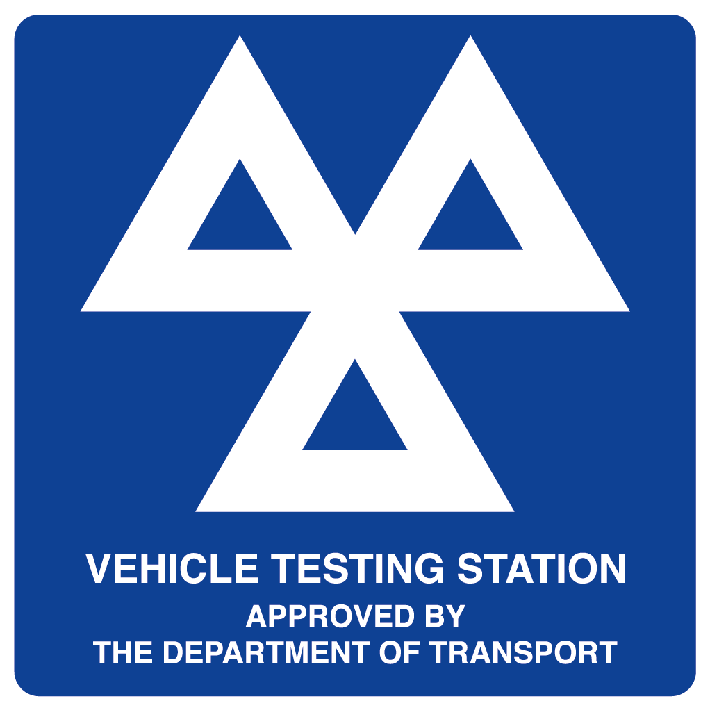 MOT Vehicle Testing Station Sign-644P