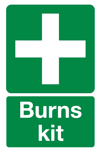 Burns Kit Sign-688B