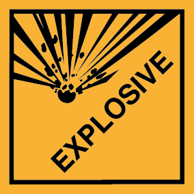 Explosive Sign-813P