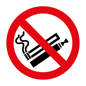 No Smoking No Vaping Sign-842P