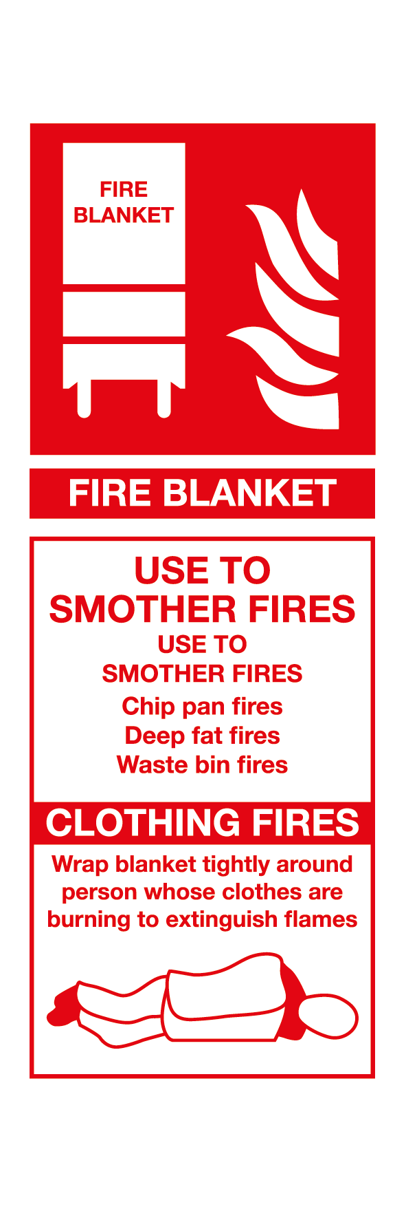 Fire Blanket Sign-869A