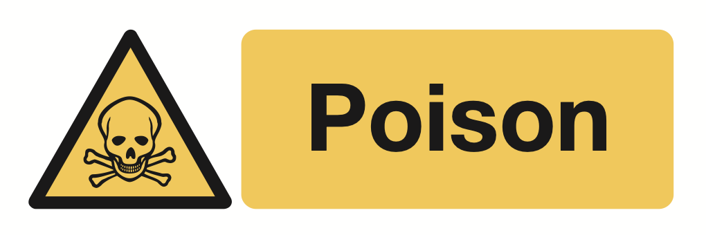 Poison Sign-940A