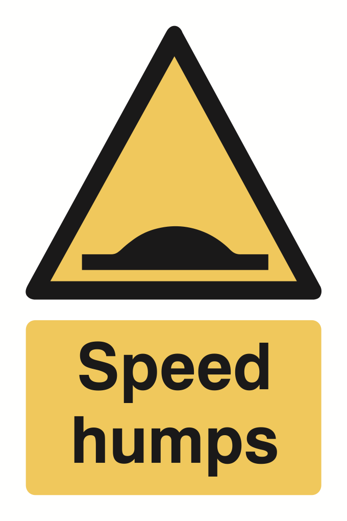 Speed Humps Sign-946B
