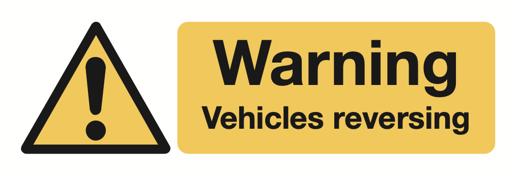 Warning Vehicles Reversing Sign-951A