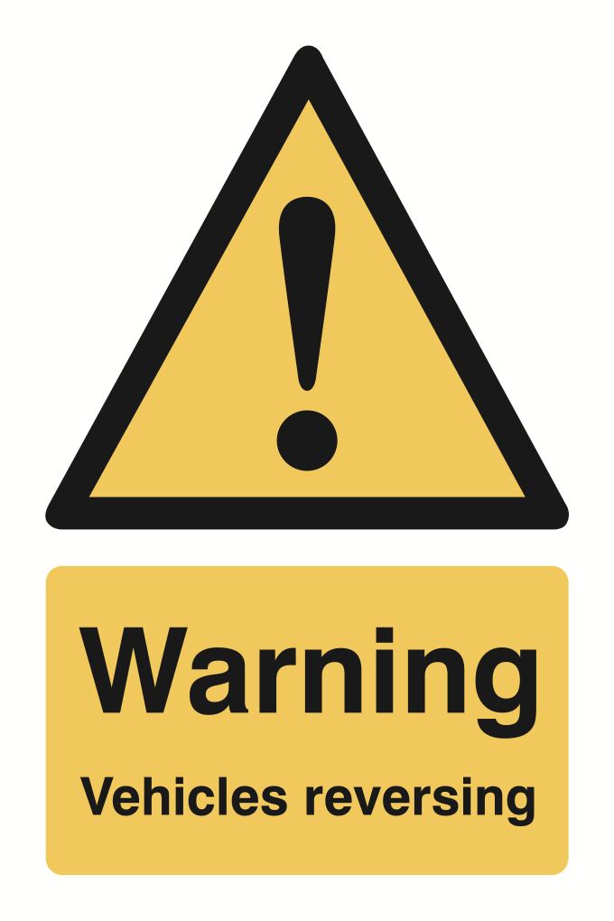 Warning Vehicles Reversing Sign-951B