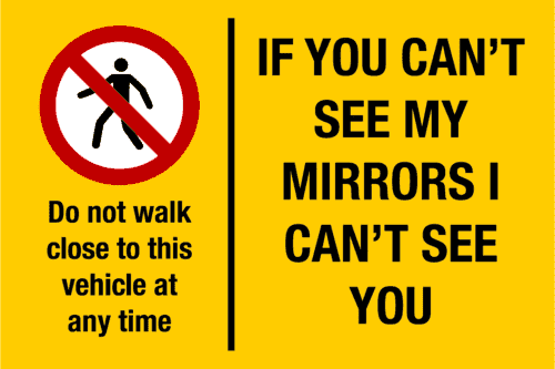 If You Cant See My Mirrors I Cant See You Sign-960A