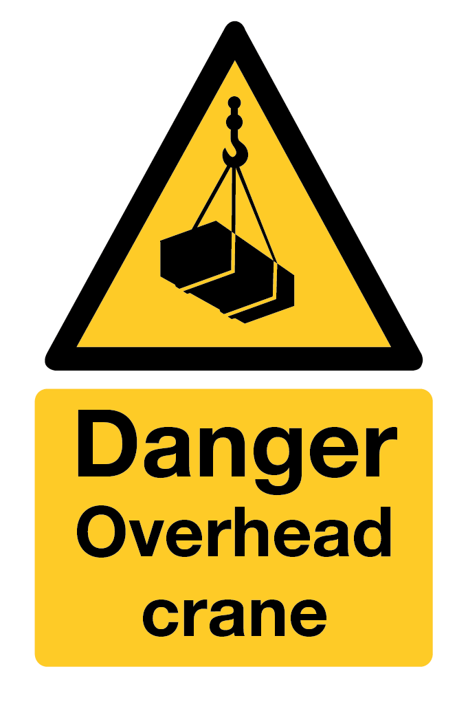 Danger Overhead Crane Sign-994B