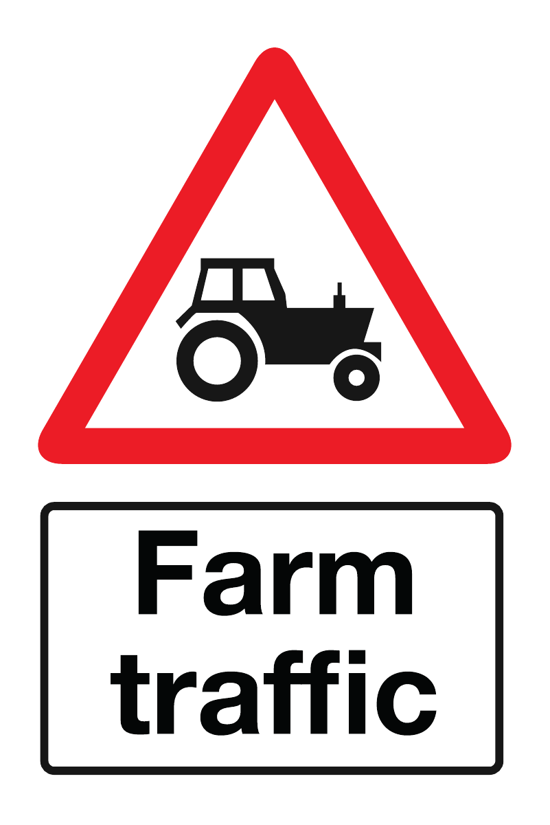 Farm Traffic Sign-997B